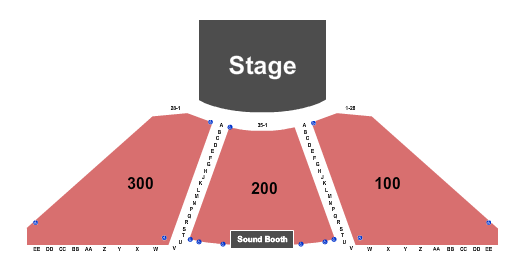 Blue Gate Performing Arts Center JJ Grey & Mofro Seating Chart
